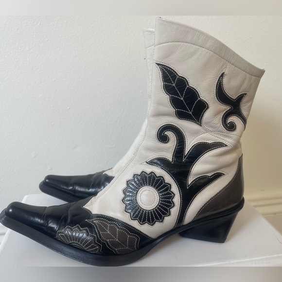 Rare Vintage Western Cowgirl Boots! Stunning! Goffredo Fantini - Picture 3 of 14